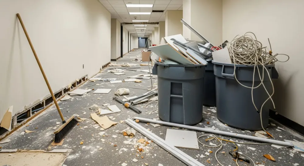 Nettoyage fin de chantier
